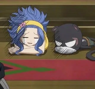 😭 emoji Fairy Tail Telegram sticker 17 of 55