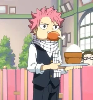 🐔 emoji Fairy Tail Telegram sticker 10 of 55