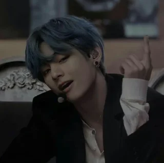 Sticker from blue tae