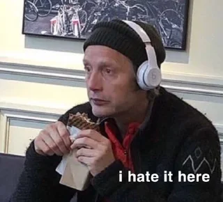 Sticker from Hannibal Mikkelsen