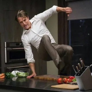 Sticker from Hannibal Mikkelsen