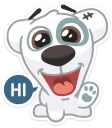👋 emoji Spotty (@TgSticker) Telegram sticker 5 of 50