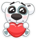 ❤ emoji Spotty (@TgSticker) Telegram sticker 7 of 50
