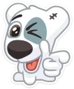 😉 emoji Spotty (@TgSticker) Telegram sticker 4 of 50