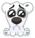 🙁 emoji Spotty (@TgSticker) Telegram sticker 9 of 50