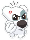 👊 emoji Spotty (@TgSticker) Telegram sticker 12 of 50