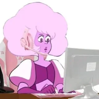 😐 emoji розовая на каждый день Telegram sticker 18 of 71