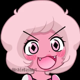 😸 emoji розовая на каждый день Telegram sticker 24 of 71