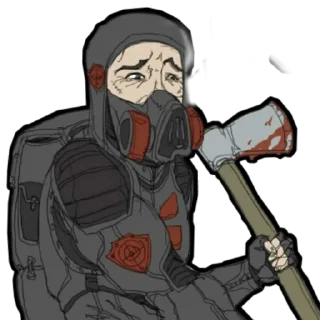 🪓 emoji S.T.A.L.K.E.R. Universe 2 By @StalkerUniverse Telegram sticker 12 of 90