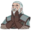😌 emoji witcher_pack Telegram sticker 9 of 36