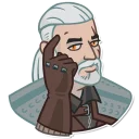 😏 emoji witcher_pack Telegram sticker 7 of 36