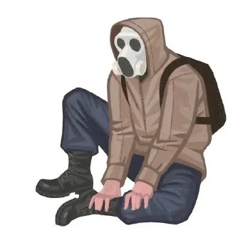 Sticker from Stalker