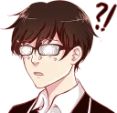 Sticker from That One Guy With Glasses. :: @line_stickers