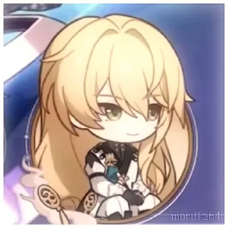 Sticker from ⃟༘ ⃟⛅️⟢ ::  ➘ @morilka64 ᯓ