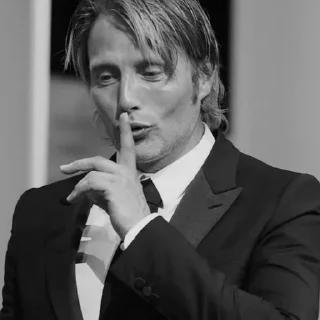 Sticker from @farsellarii mads mikkelsen
