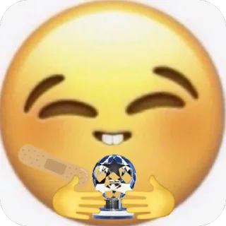 🫥 emoji footbolistiki🎀 Telegram sticker 11 of 44