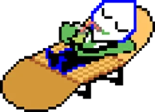 🌟 emoji Майк ТГК: @sticker_deltarune Telegram sticker 15 of 16