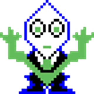 🌟 emoji Майк ТГК: @sticker_deltarune Telegram sticker 14 of 16