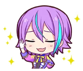 Sticker from pjsk stamps no text • @qtieinfo