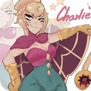 Sticker from Charlie 🍑 ➡️ @XXStick ⬅️ 🍑