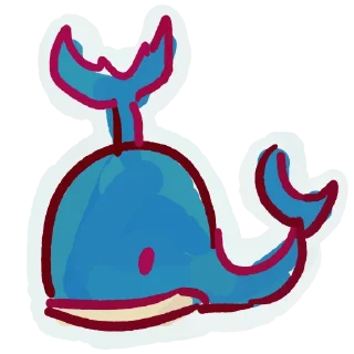 🐳 emoji Пурли реакции Telegram sticker 1 of 20