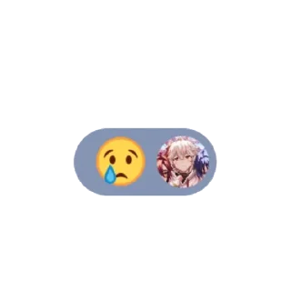 😢 emoji Реакции, qusanwe Telegram sticker 18 of 18