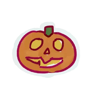 🎃 emoji Пурли реакции Telegram sticker 10 of 20