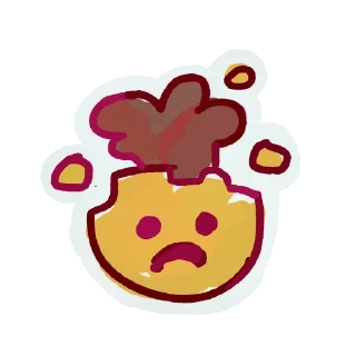🤯 emoji Пурли реакции Telegram sticker 15 of 20