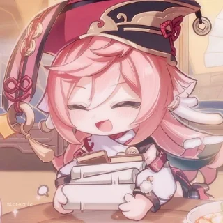 🌟 emoji YanFei • genshin Telegram sticker 11 of 35