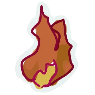🔥 emoji Пурли реакции Telegram sticker 7 of 20