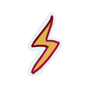 ⚡ emoji Пурли реакции Telegram sticker 16 of 20