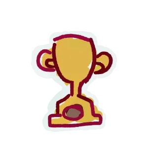 🏆 emoji Пурли реакции Telegram sticker 19 of 20