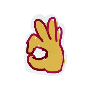 👌 emoji Пурли реакции Telegram sticker 18 of 20