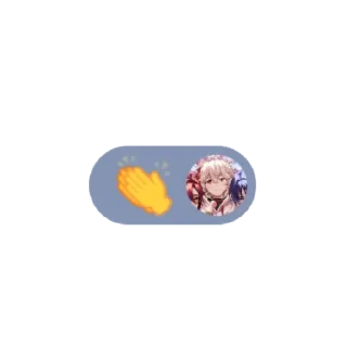👏 emoji Реакции, qusanwe Telegram sticker 13 of 18