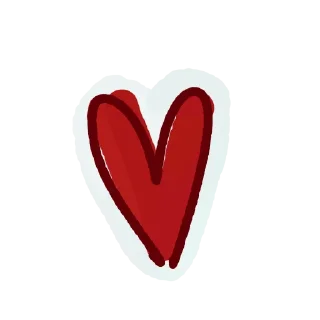 ❤️ emoji Пурли реакции Telegram sticker 9 of 20