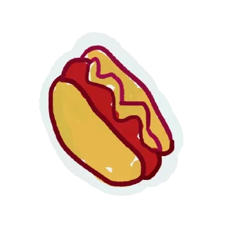 🌭 emoji Пурли реакции Telegram sticker 12 of 20
