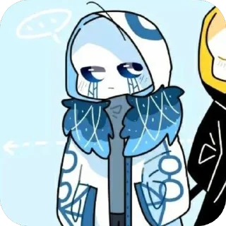 🌀 emoji 🌀Error404!Sans🌀 @UndertaleDeltaruneStickersArts Telegram sticker 6 of 58