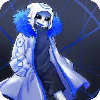 🌀 emoji 🌀Error404!Sans🌀 @UndertaleDeltaruneStickersArts Telegram sticker 9 of 58