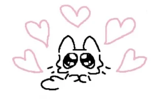🥺 emoji silly cats Telegram sticker 10 of 62