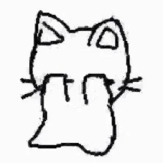 😞 emoji silly cats Telegram sticker 8 of 62