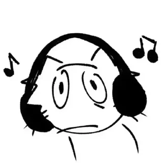 🎧 emoji silly cats Telegram sticker 16 of 62