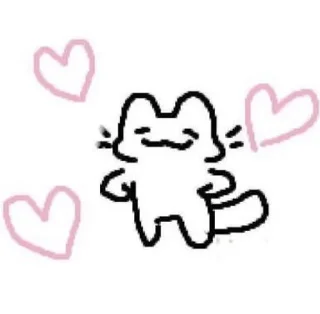 🥰 emoji silly cats Telegram sticker 7 of 62
