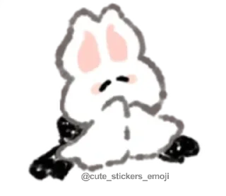 Sticker from ૮ᜊ ₊  °  мышка  ૮꒰◞ ◟ ꒱ა .. ૮꒰@CUTE_stickers_emoji꒱ა