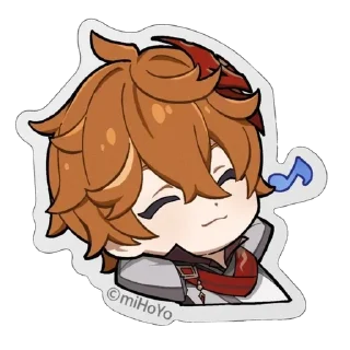 🐋 emoji Tartaglia x Xiaomi Collab Telegram sticker 19 of 23
