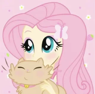 Sticker from fluttershy