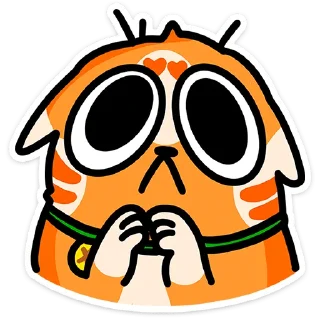 Sticker from Рыжий кот Кешбэкс  @TgSticker