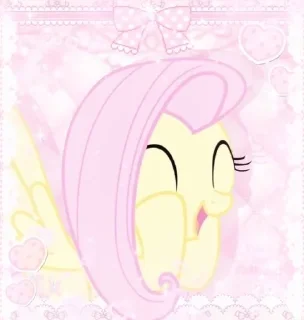 Sticker from fluttershy