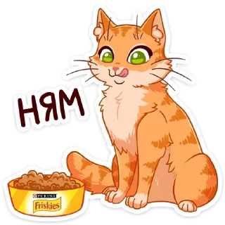 Sticker from Рыжий кот (@TgSticker)