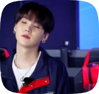 Sticker from Suga