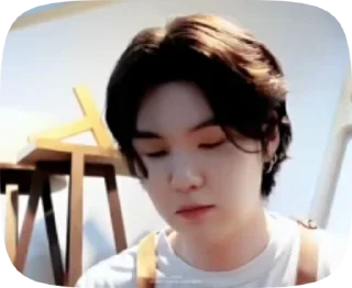 Sticker from Suga